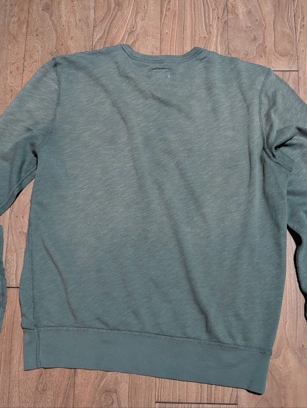 Lightweight sunfaded french terry sweatshirt